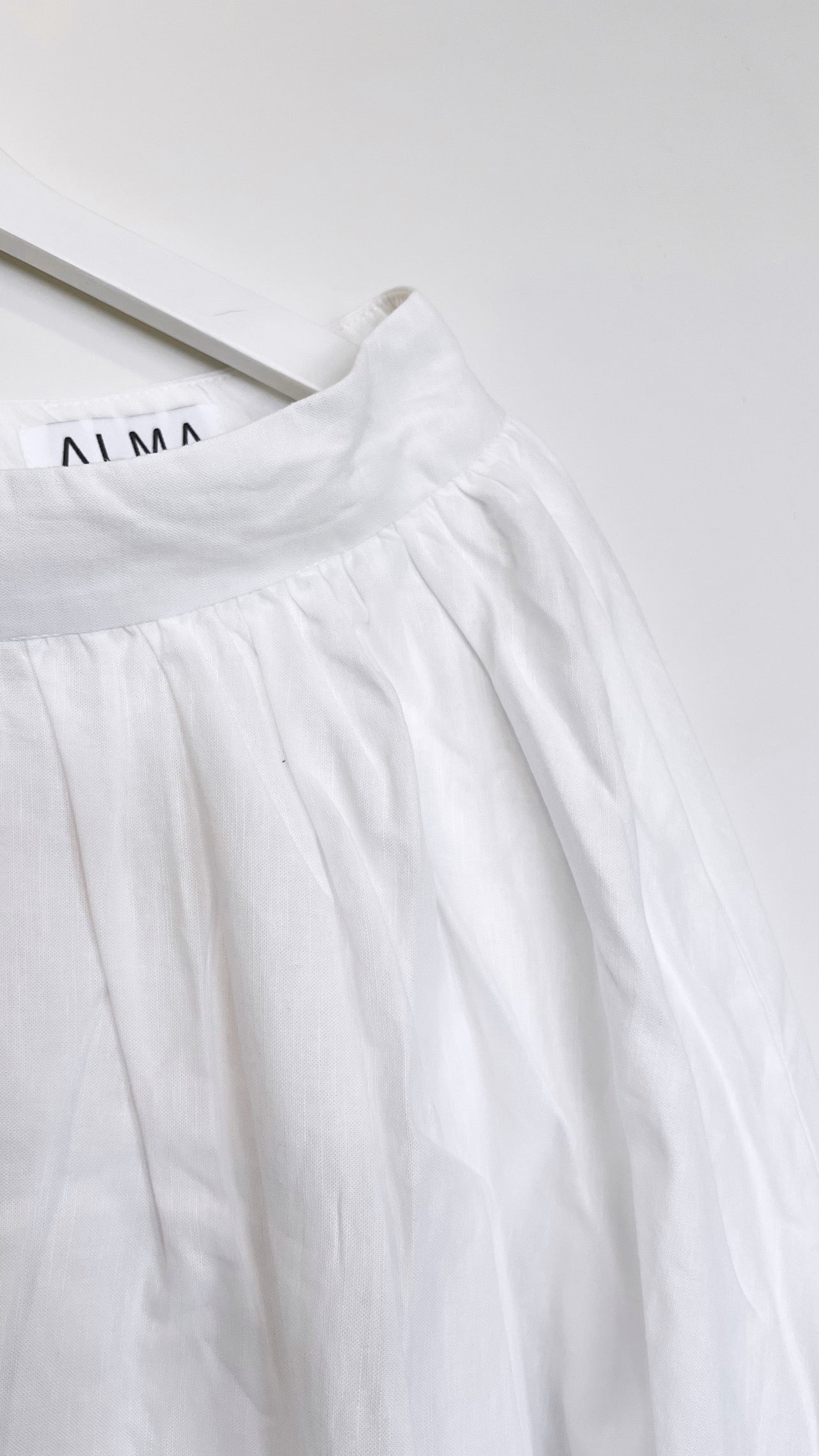 STAPLE LINEN & COTTON SKIRT