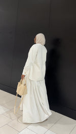 Load image into Gallery viewer, STAPLE LINEN &amp; COTTON SKIRT
